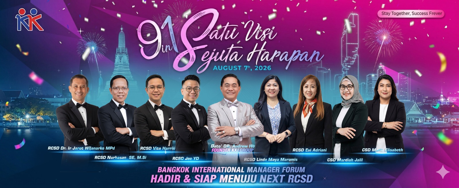 Banner CAA Night Bangkok 2026 website